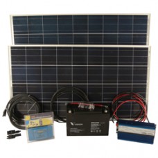Complete RV 12 Volt Solar 3-4 Day Adventure Kit 